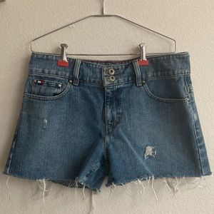 Tommy Hilfiger Vintage Cutoff Jean Shorts, 6